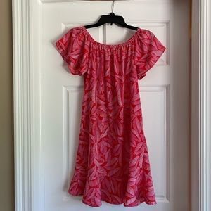 Womens Floral Summer Dress. Large.